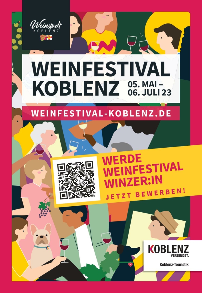 Festivalwinzer gesucht! Bewerbungen für das 2. Koblenzer Weinfestival laufen
