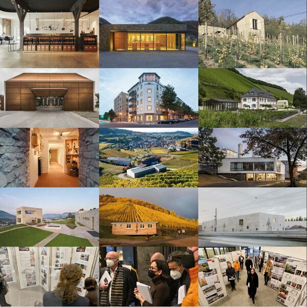 Ausstellung Architekturpreis Wein 2023 auf der Festung in Koblenz