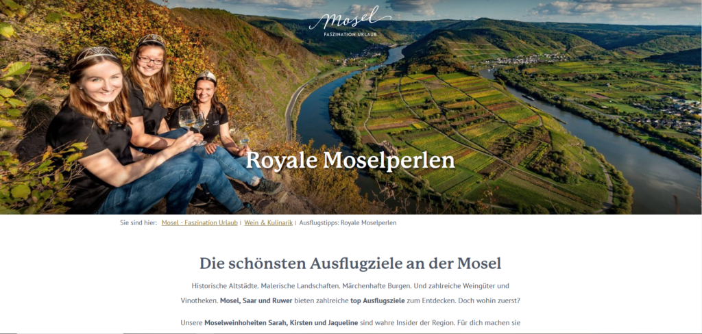 Royale Moselperlen – neue Social Media Aktion der Mosellandtouristik