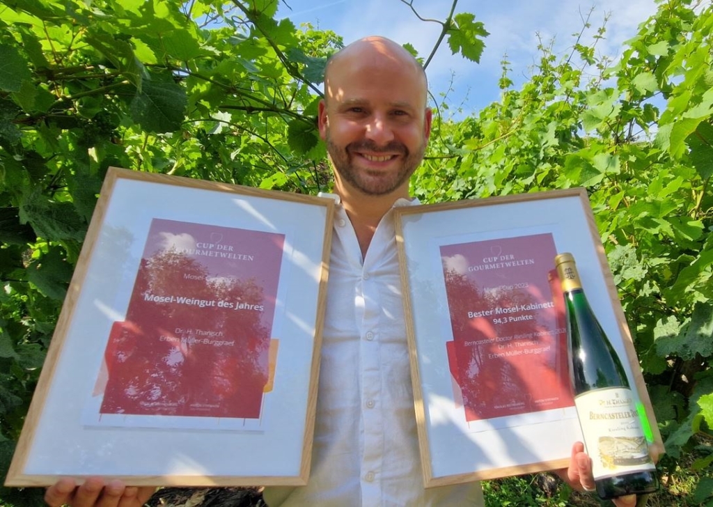 Erster Mosel-Cup in Berlin: Auszeichnungen für Mosel-Weingüter