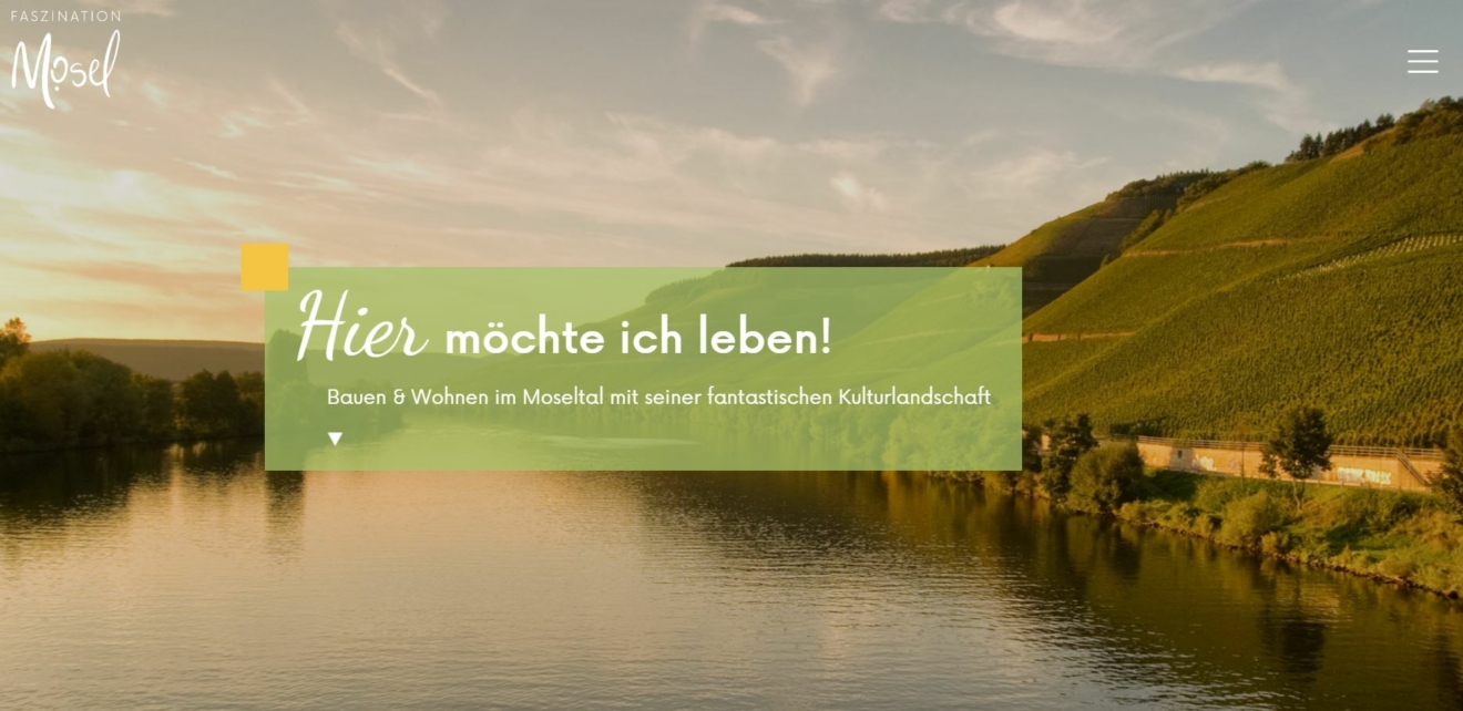 Bauen im Moseltal - Faszination Mosel ruft zur Unterstützung und Verlinkung auf