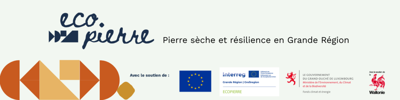 Trockenmauerbau: Neue Website des Interreg-Projekts ECOPIERRE online