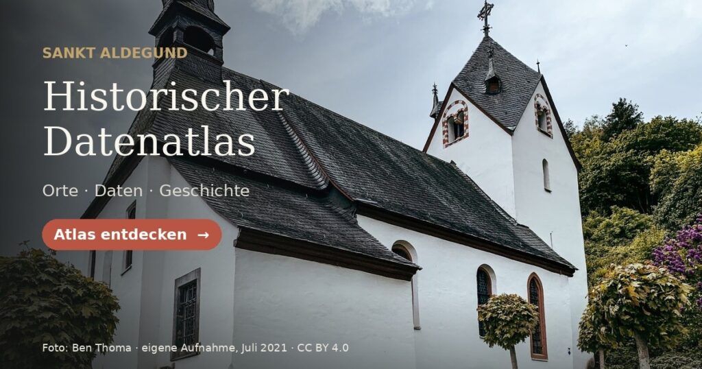 Historischer Datenatlas macht die Geschichte von Sankt Aldegund digital erlebbar