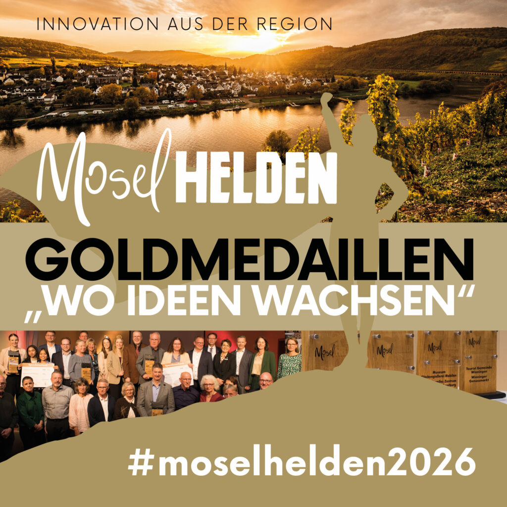 #moselhelden 2026 ausgezeichnet: Vier Projekte, die die Moselregion zum Erblühen bringen
